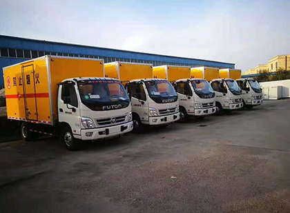 叶集爆破器材运输车
